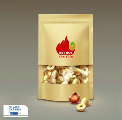 تصویر طراحی لوگو آجیل داغ هات نوت،کرج