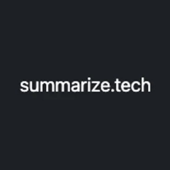 تصویر هوش مصنوعی summarize.tech